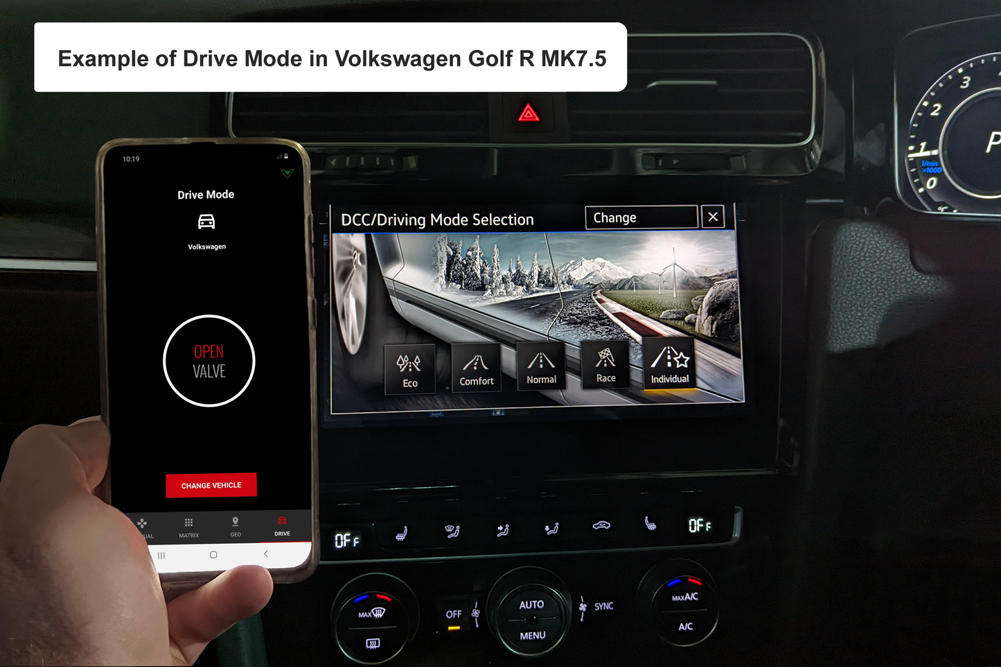 VW & Hyundai OEM Drive Mode Factory Control 3 pin Harness