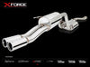 Ford BA BF Falcon Turbo Ute Twin 2.5Inch Turbo Back Exhaust-1