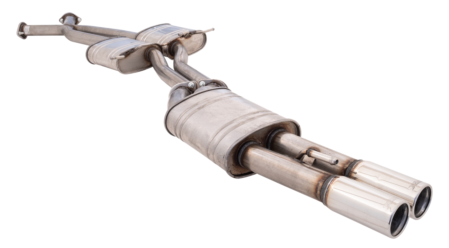 XFORCE 2.5" HOLDEN COMMODORE UTE EXHAUST VT-VZ V8 STAINLESS UNPOLISHED