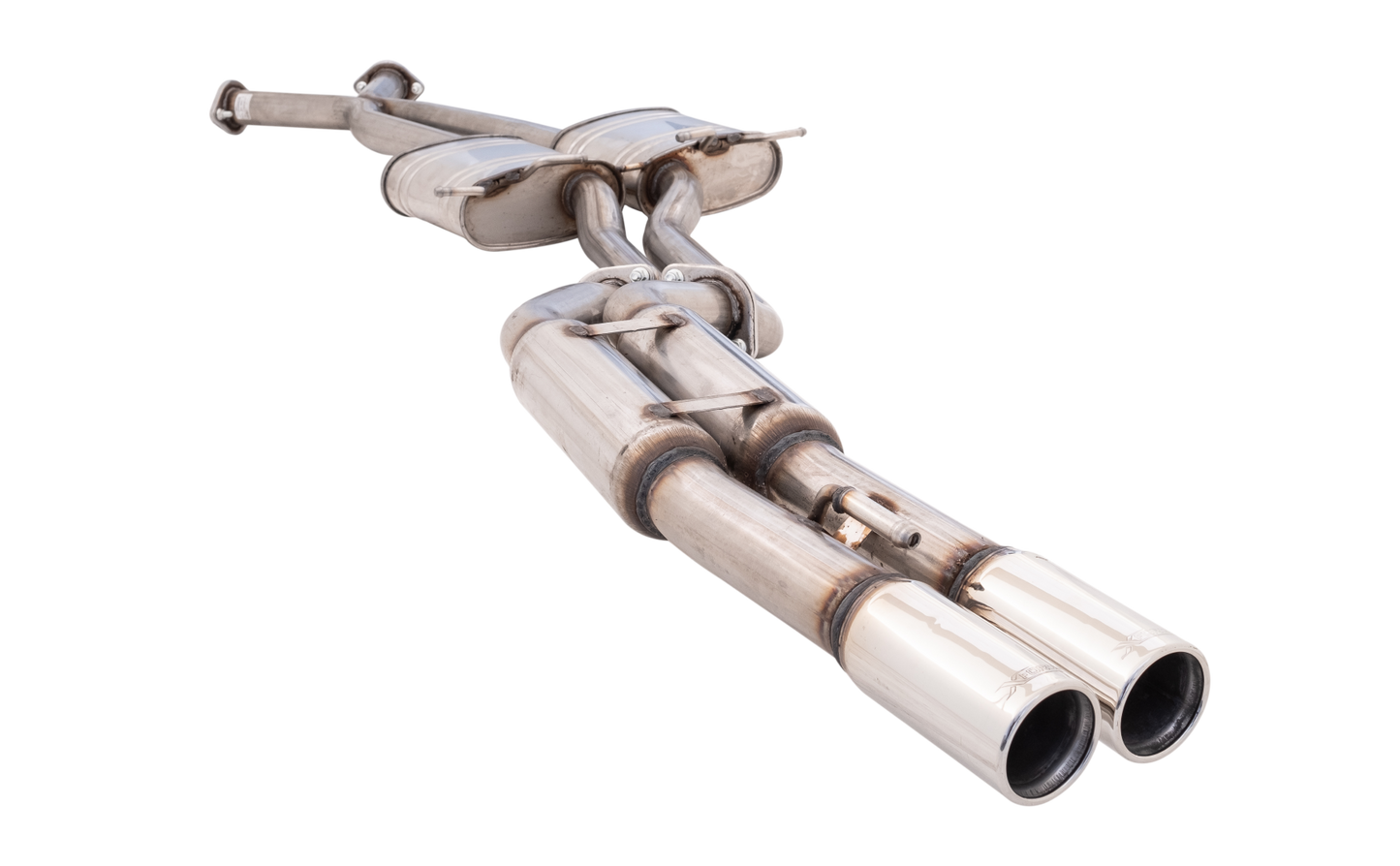 Holden V8 Ute VU-VZ 5.7L Twin 2.5" Cat Back Exhaust with Hot Dog Rear