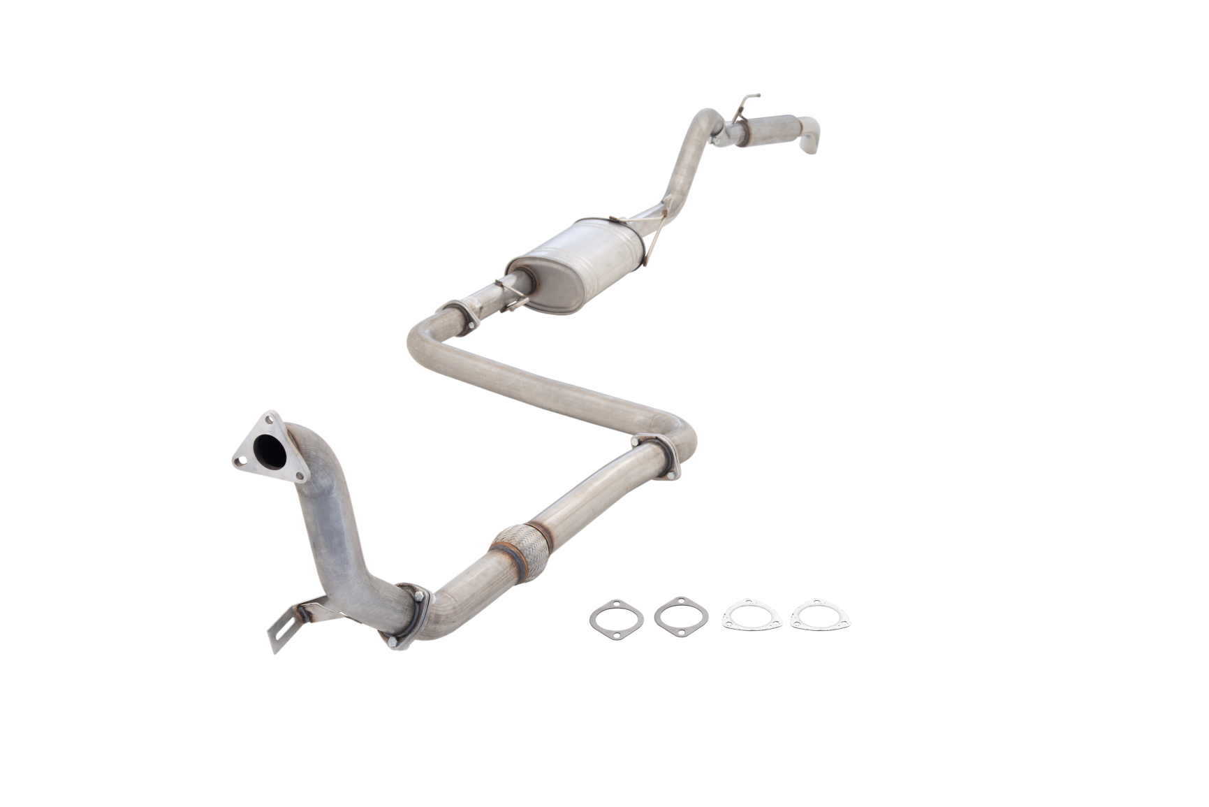 Nissan D40 Navara Manual Turbo Back Exhaust-1