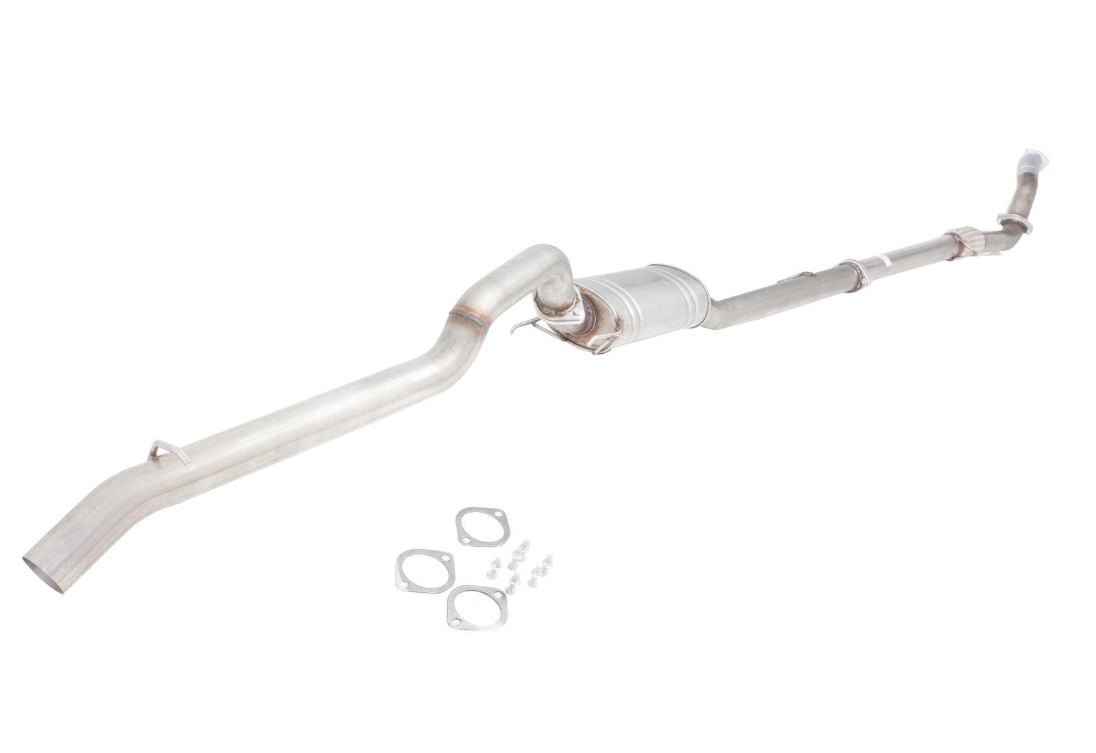 XFORCE To suit TOYOTA HILUX 3.0 TD EXHAUST KIT STAINLESS UNPOLISHED-1