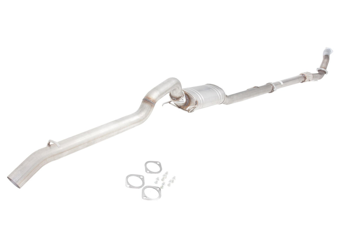 XFORCE To suit TOYOTA HILUX 3.0 TD EXHAUST KIT STAINLESS UNPOLISHED