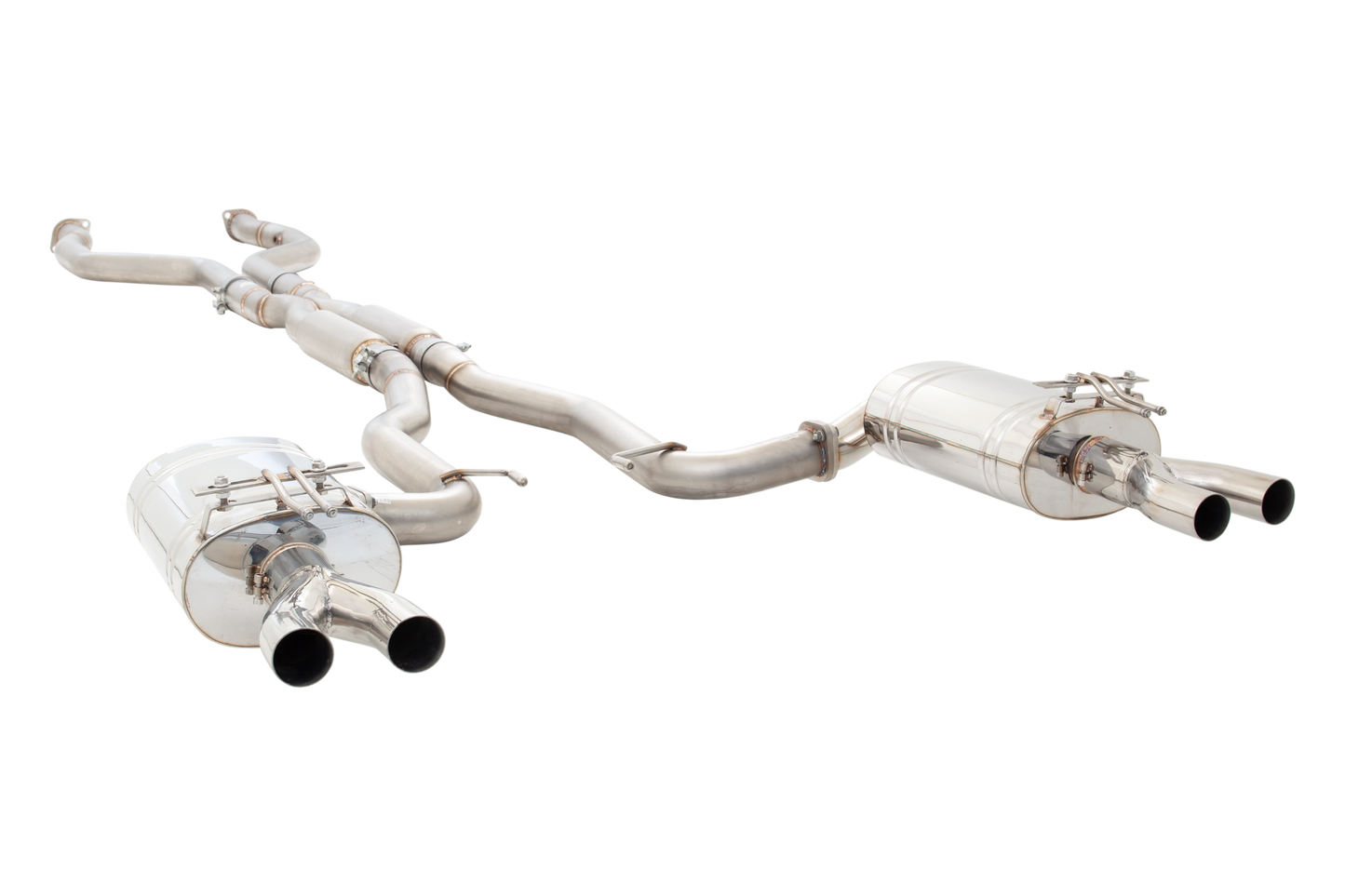 HSV Maloo 304 Stainless Steel Twin 3inch Cat Back Exhaust