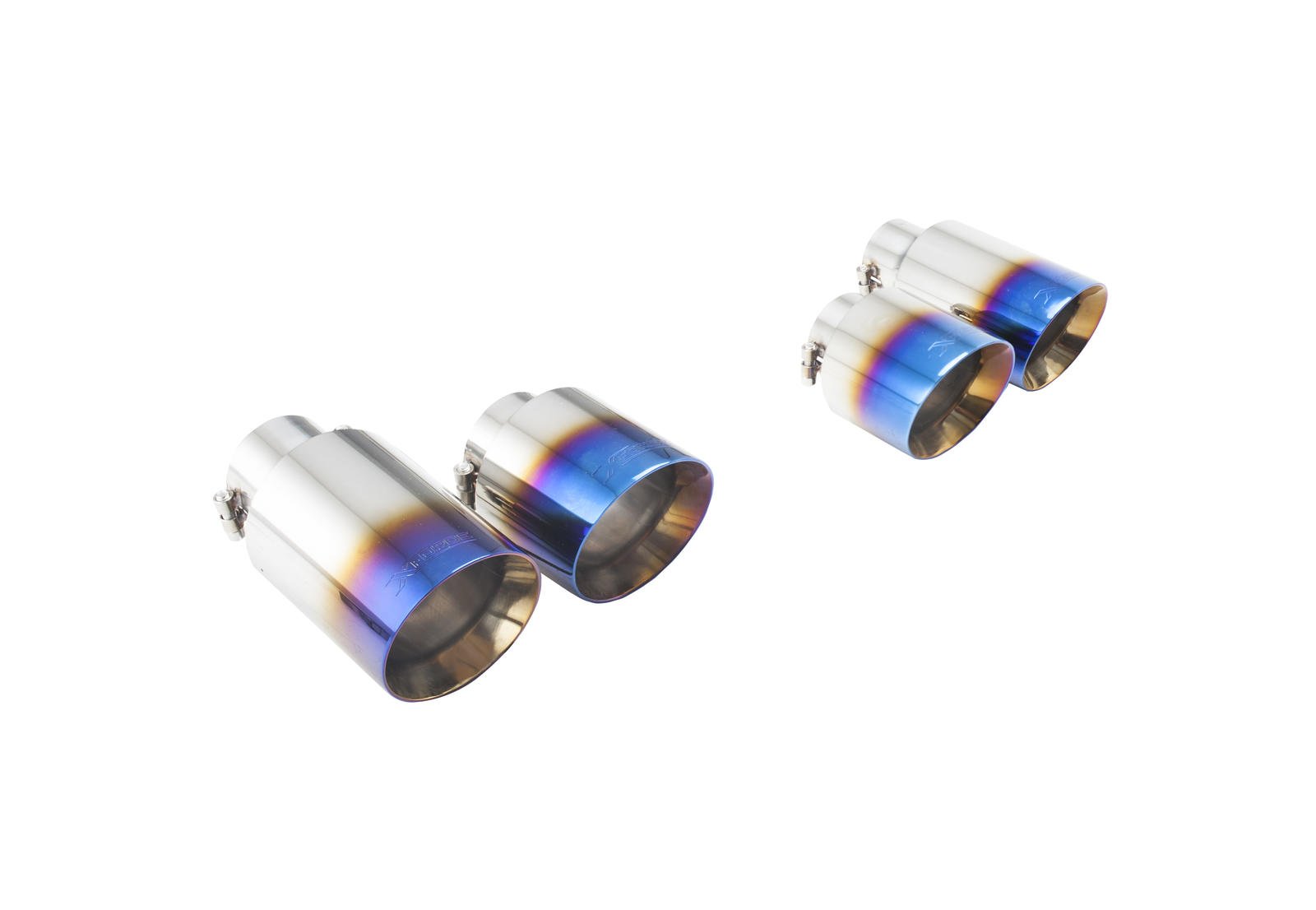 AUDI S3 8V Sedan (2013-2021) Blue Exhaust Tips-1