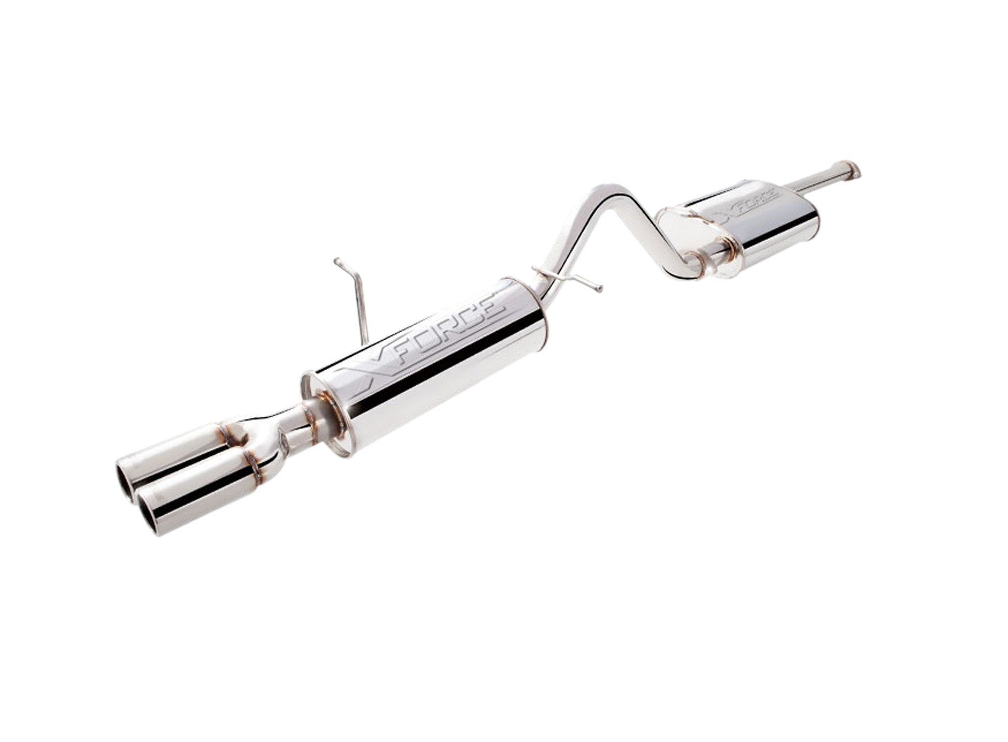 Ford Super Cab Falcon Ute 2.5Inch Cat Back Exhaust-1
