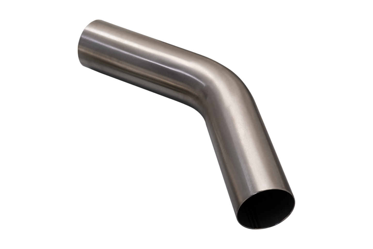 4″ Mandrel Bend, 45 Degree, Brushed 304 Stainless Steel