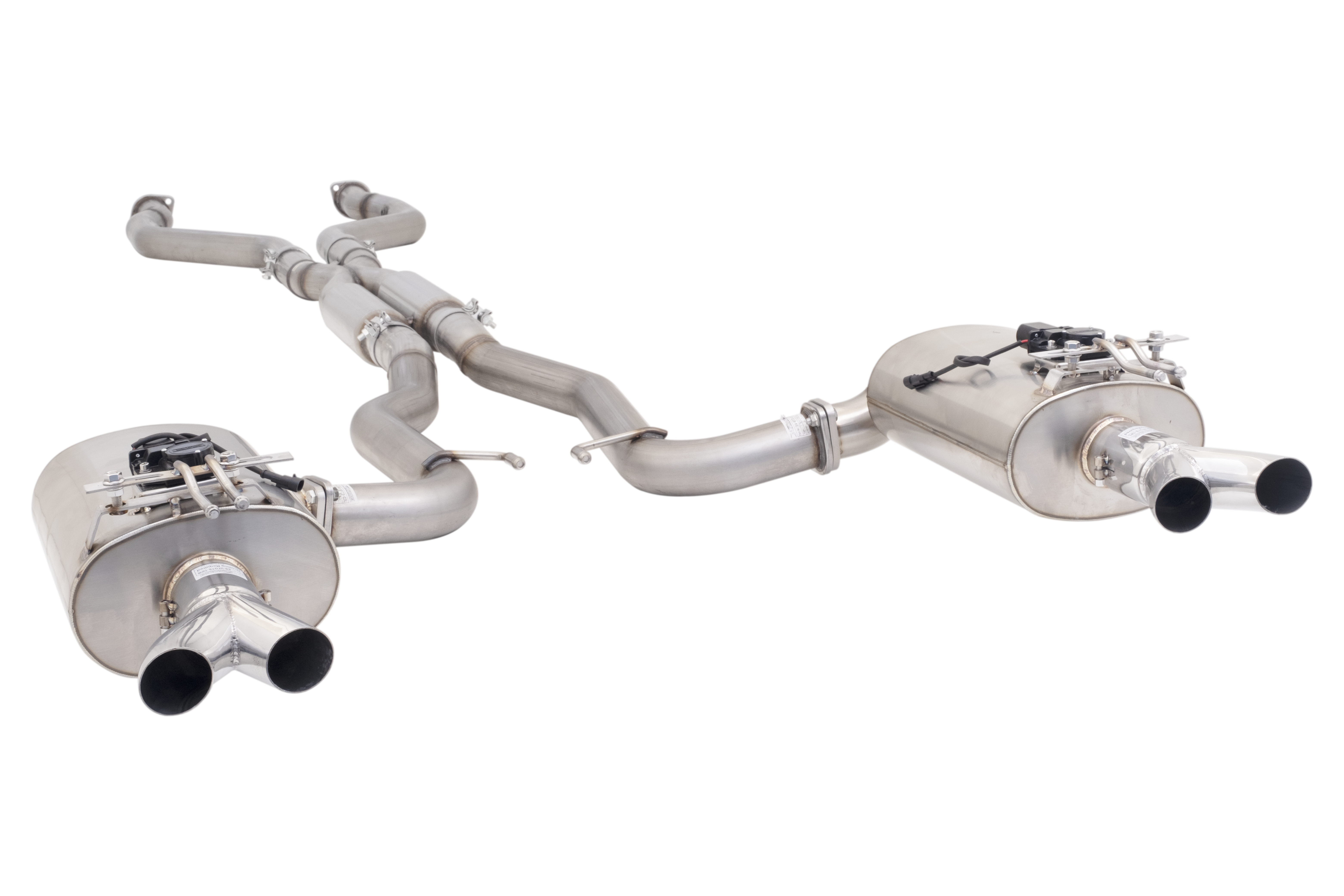 HSV VF Sedan & Wagon Raw 409 Stainless Steel Twin 3