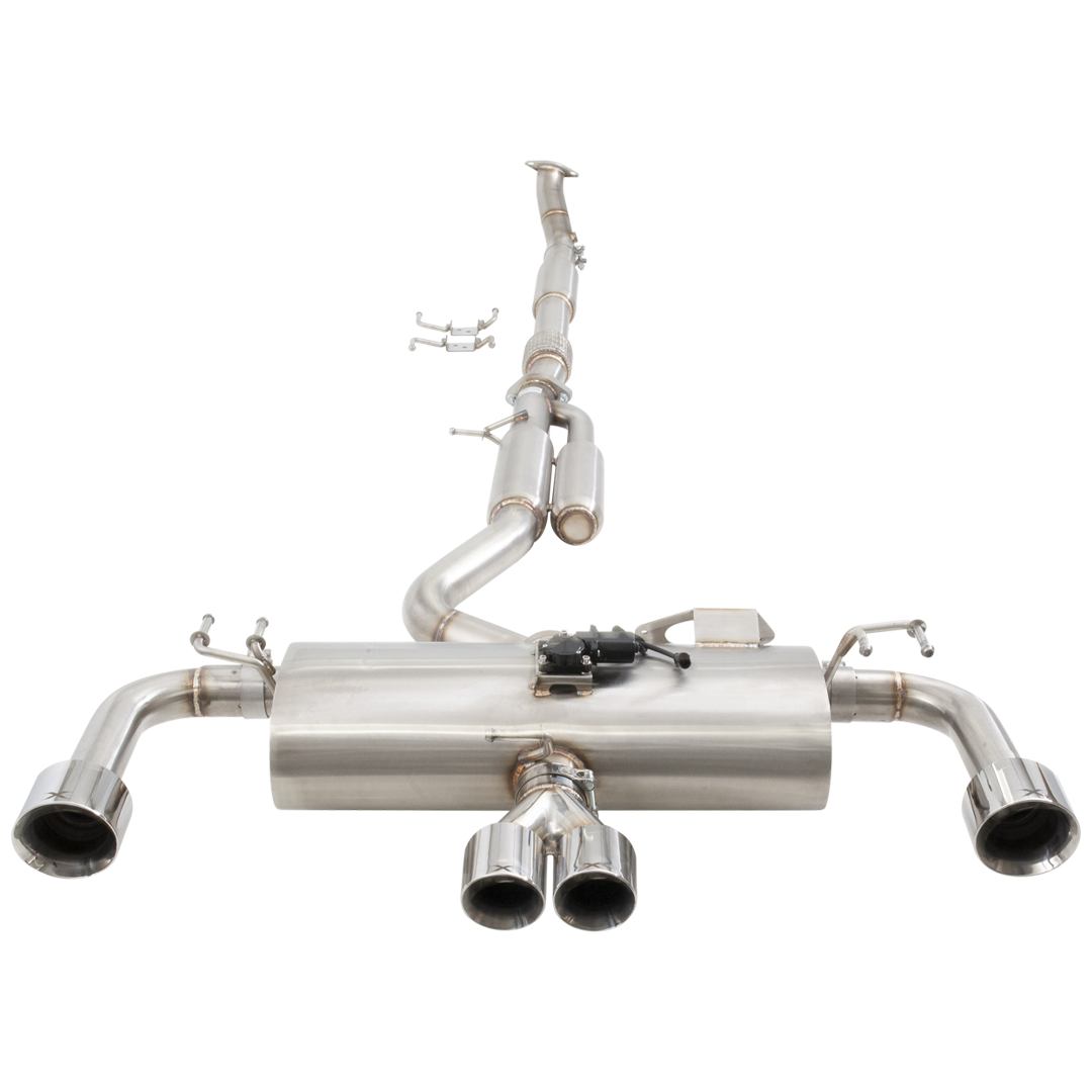 Toyota Corolla GR Varex Valved Cat Back Exhaust System-4