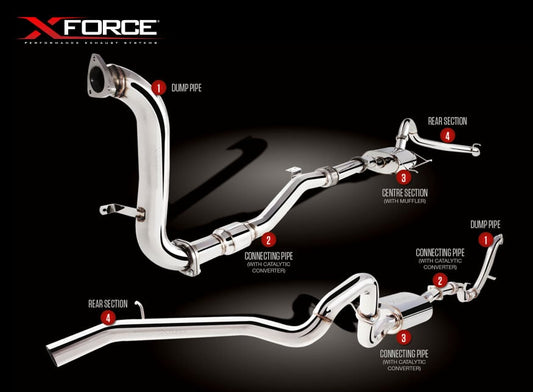 Nissan Patrol GU Y61 3L TD Turbo Back Exhaust with Cat Converter