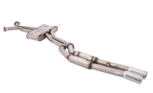 Holden V8 Sedan VT-VZ 5.7L Twin 2.5" Cat Back Exhaust with Hot Dog Rear