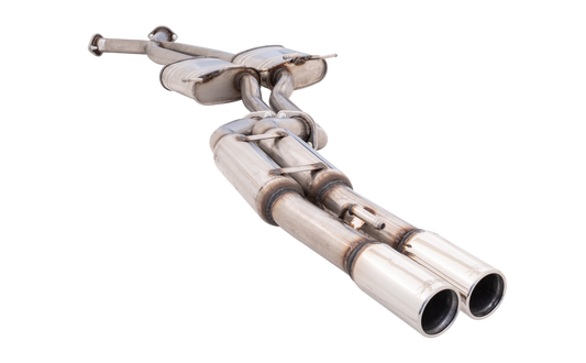 Holden V8 Ute VU-VZ 5.7L Twin 2.5" Cat Back Exhaust with Hot Dog Rear
