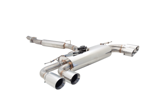 AUDI S3 8V Sedan Varex Valved Cat Back Exhaust System Including SmartBox Control Kit
