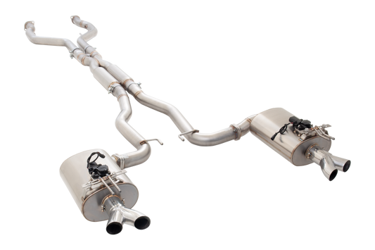 HSV VF Sedan and Wagon 304 Stainless Steel Twin 3Inch Varex Valved Cat Back System