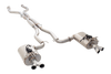 HSV VF Sedan and Wagon 304 Stainless Steel Twin 3Inch Varex Valved Cat Back System-1